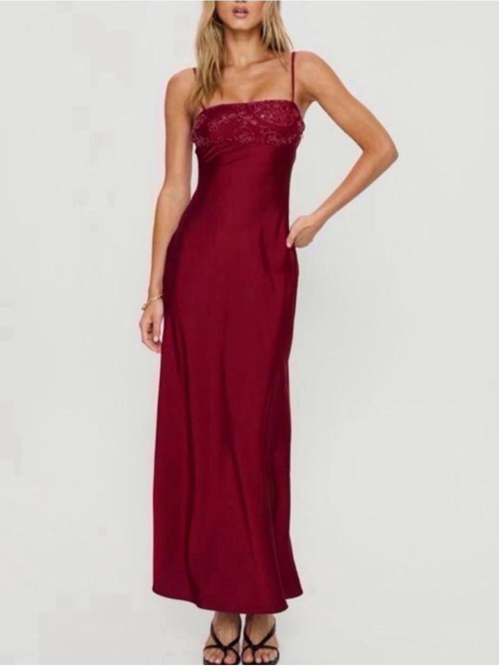 Princess Polly red Maxi Dress
